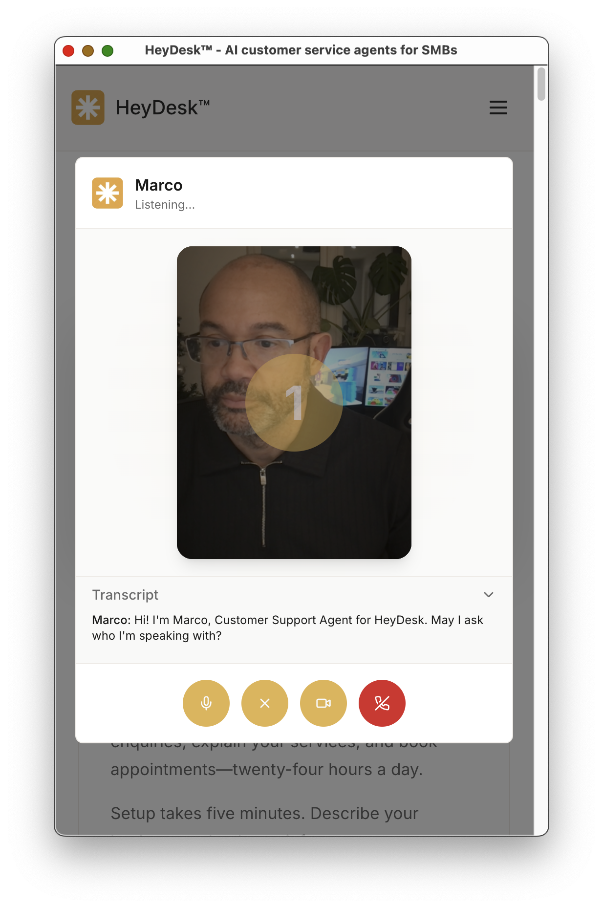 Agent analyzing uploaded image